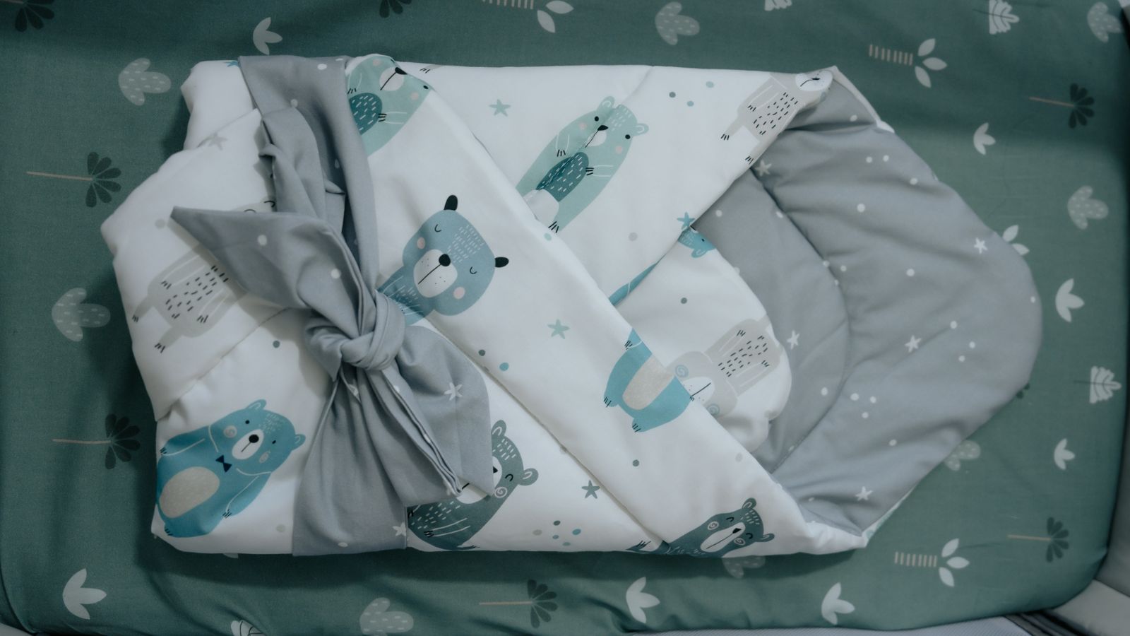 Wyprawka do szpitala dla noworodka Pastelowe Misie