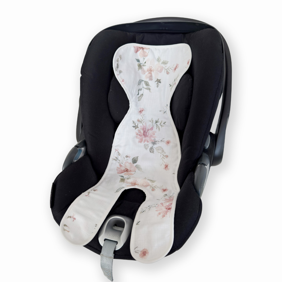 Antypotowa wkładka bambusowa do fotelika Magiczny Ogród