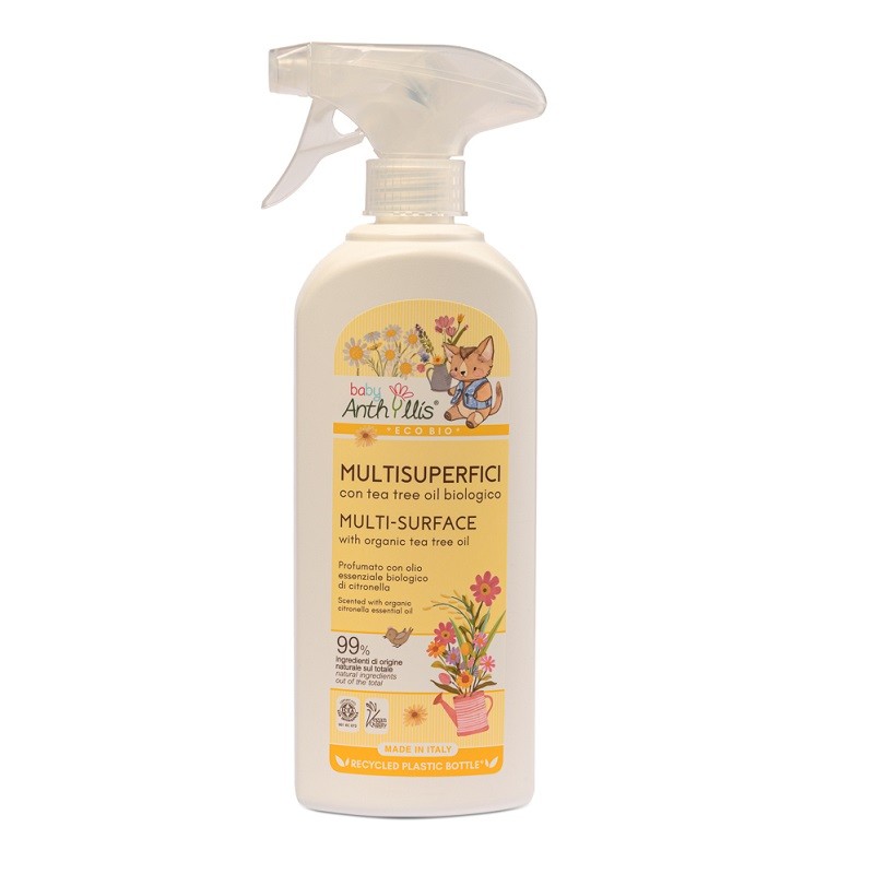 Baby Anthyllis Spray do czyszczenia powierzchni mających kontakt z dzieckiem 500 ml
