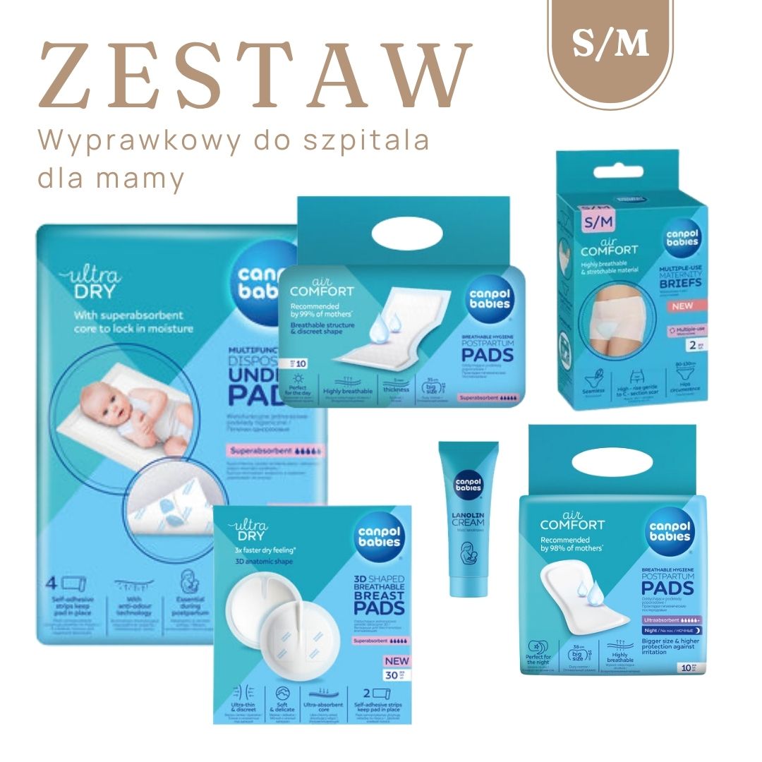 Zestaw wyprawka do szpitala dla mamy S/M