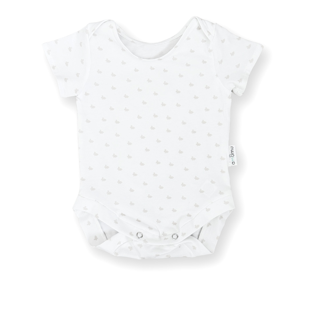 Body niemowlęce z krótkim rękawem Bunny Line