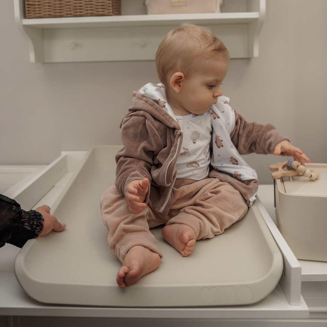 Bluza niemowlęca welurowa Miś Henry image 3