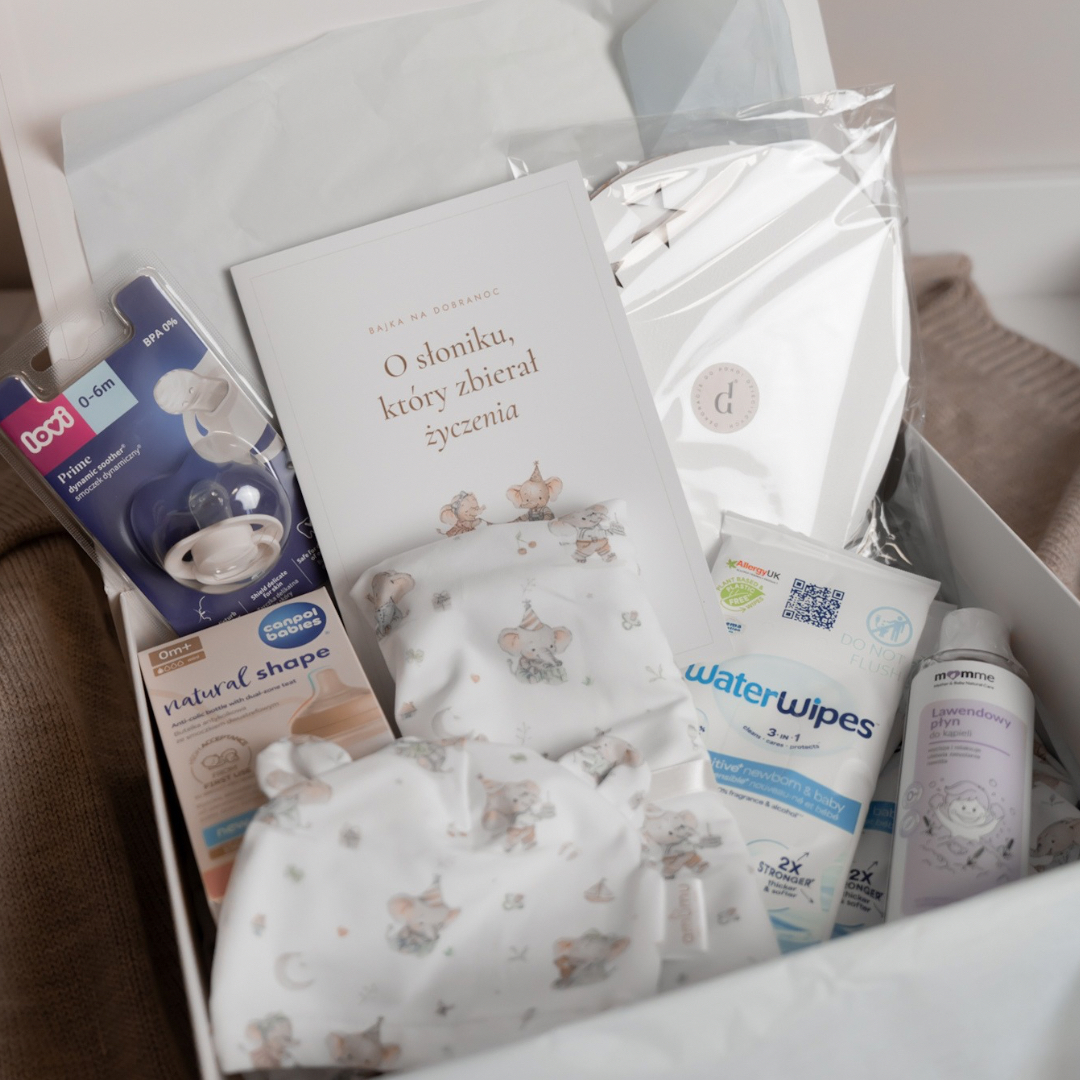Box wyprawkowy Świętujące Słoniki - limitowana edycja image 7