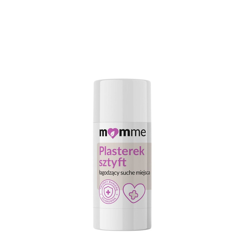 Sztyft plasterek łagodzący suche miejsca Momme