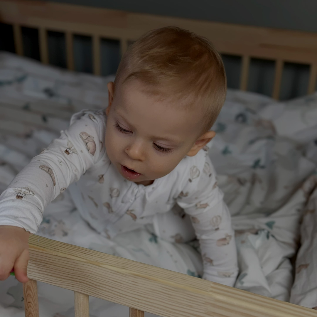 Śpiworek z nogawkami do spania dla niemowlaka 2.5 TOG Króliczek Teodor 6-12m image 2