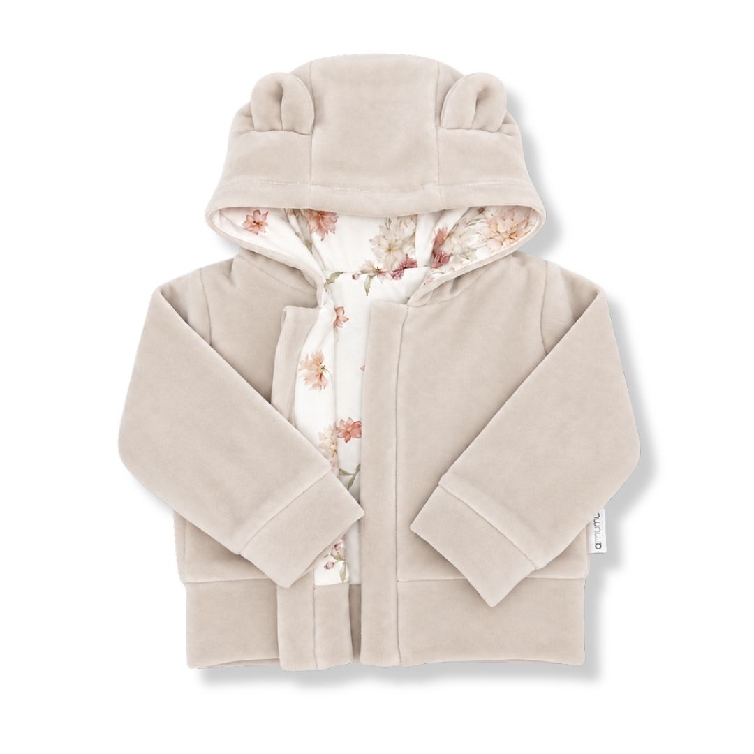 Bluza niemowlęca welurowa Zaczarowane Dalie