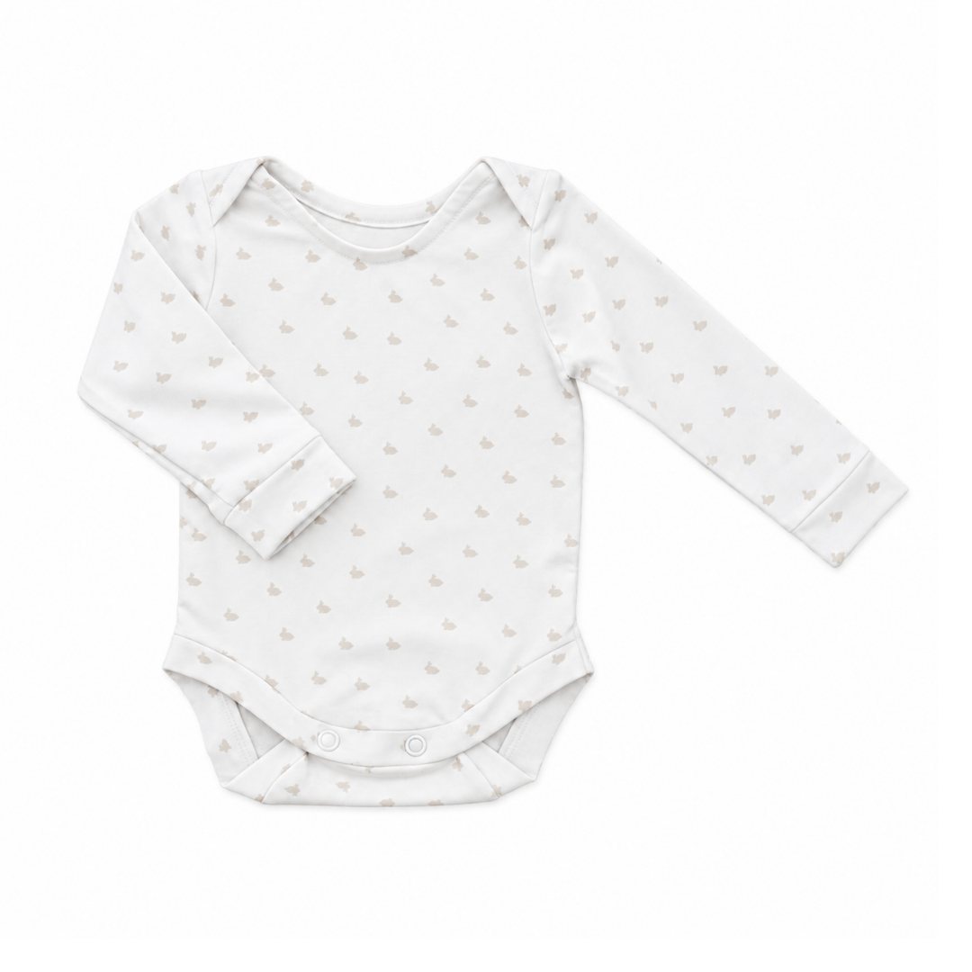 Body niemowlęce z długim rękawem Bunny Line