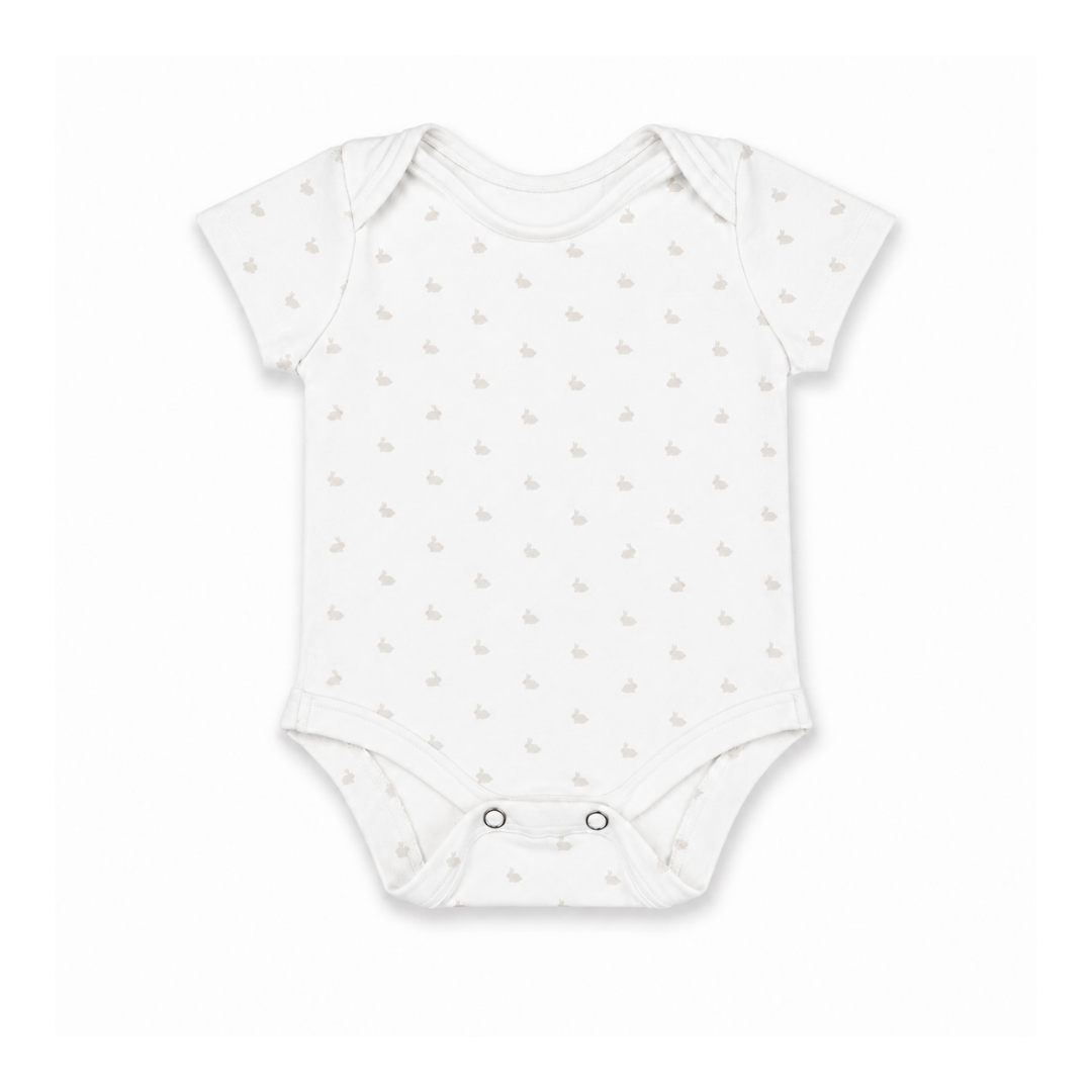 Body niemowlęce z krótkim rękawem Bunny Line