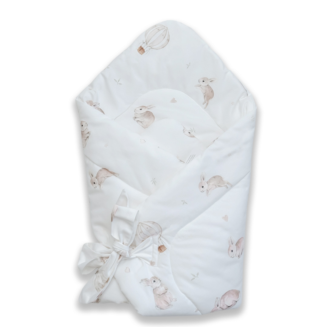 Rożek niemowlęcy bawełniany Królik Teodor