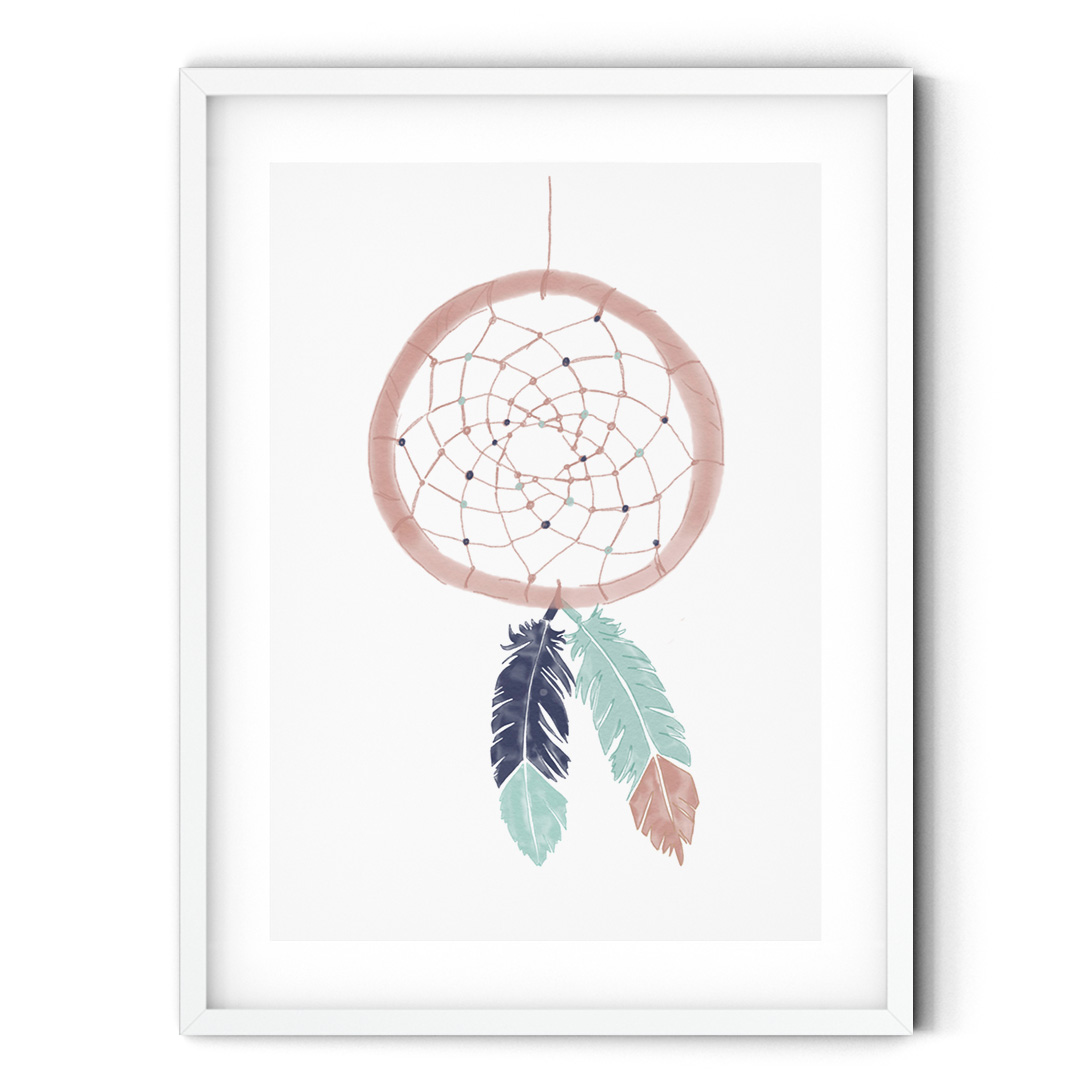 Plakat do pokoju dziecka Boho