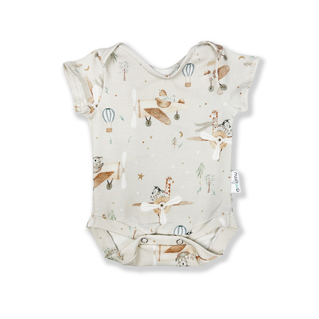 Body niemowlęce z krótkim rękawem Śpiulkolot