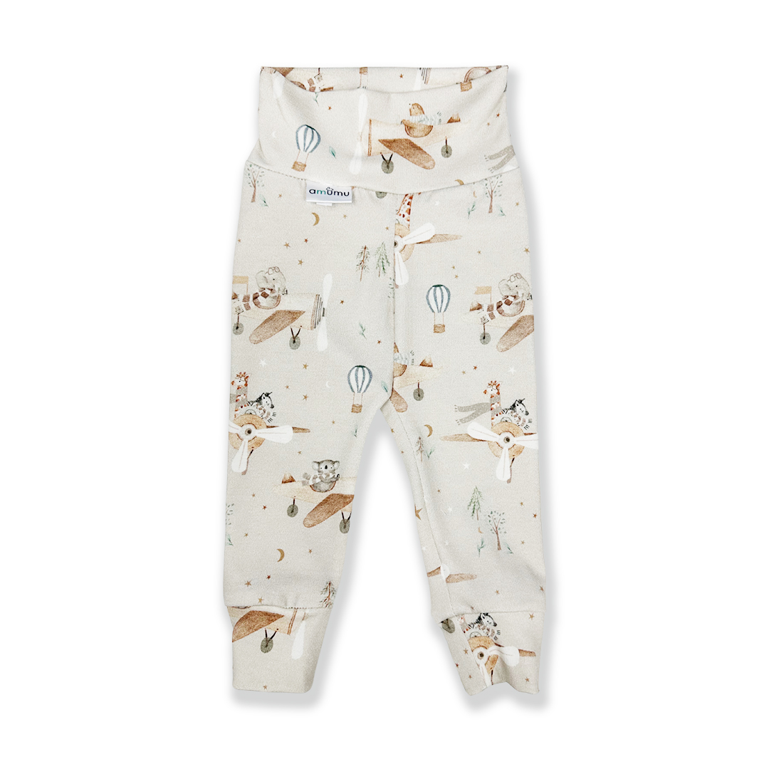 Spodenki niemowlęce legginsy Śpiulkolot