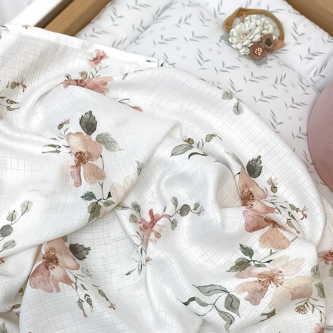 Pieluszki bambusowe Magiczny Ogród S (2-pak) gallery 4