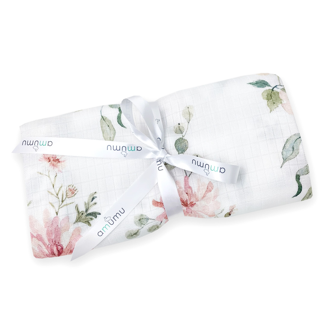 Otulacz muślinowy dla niemowląt Magiczny Ogród