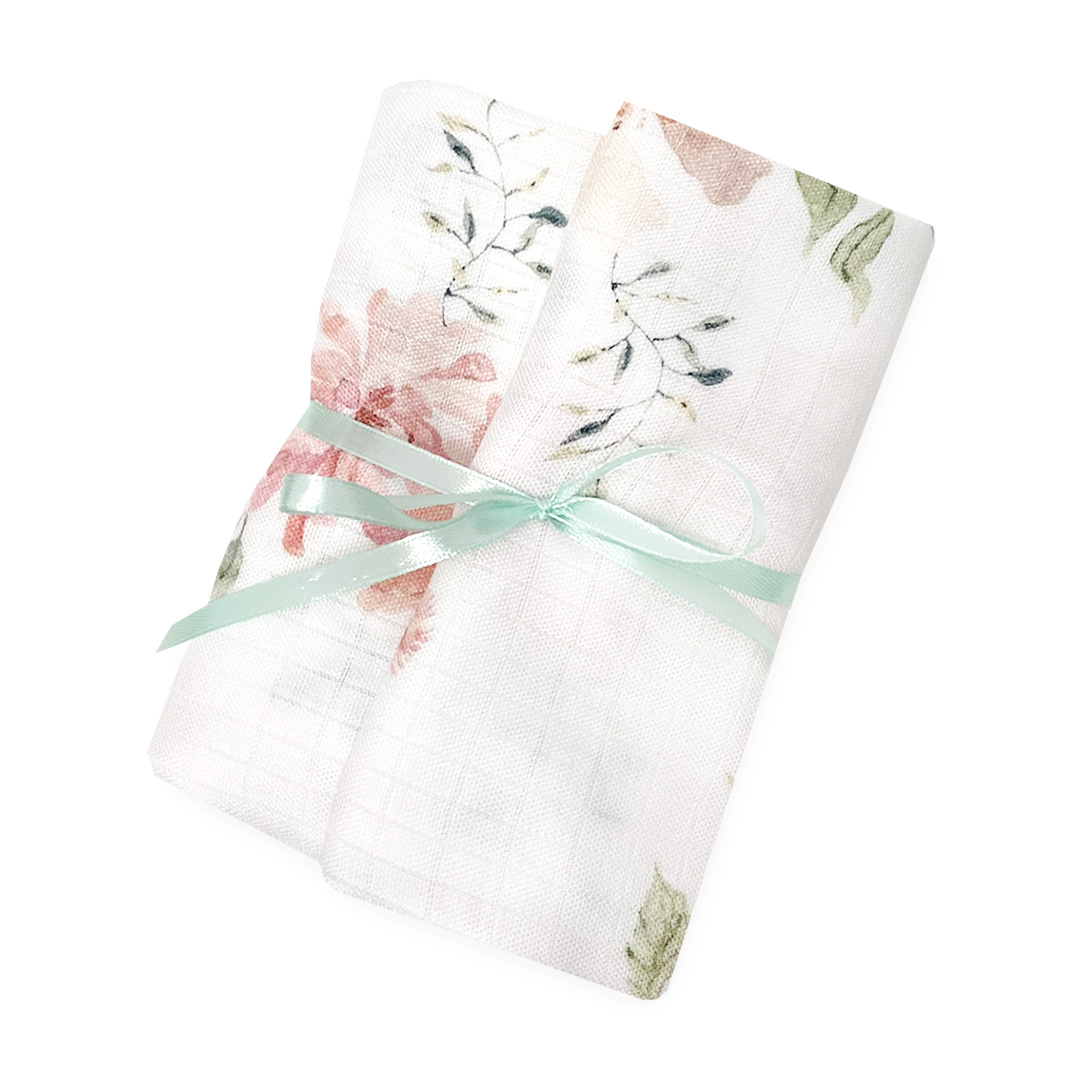 Pieluszki bambusowe Magiczny Ogród S (2-pak)