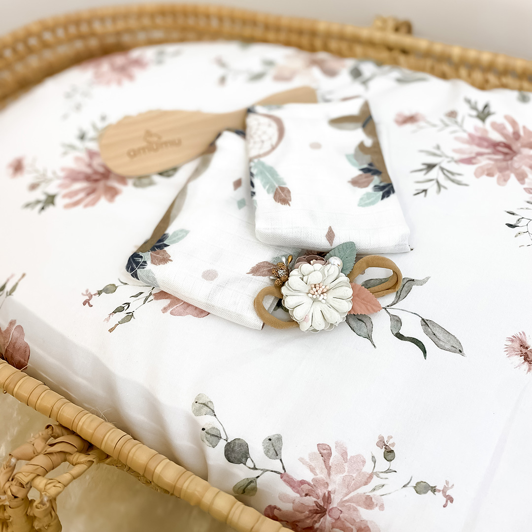 Prześcieradło do gondoli/kosza mojżesza Magiczny Ogród gallery 4