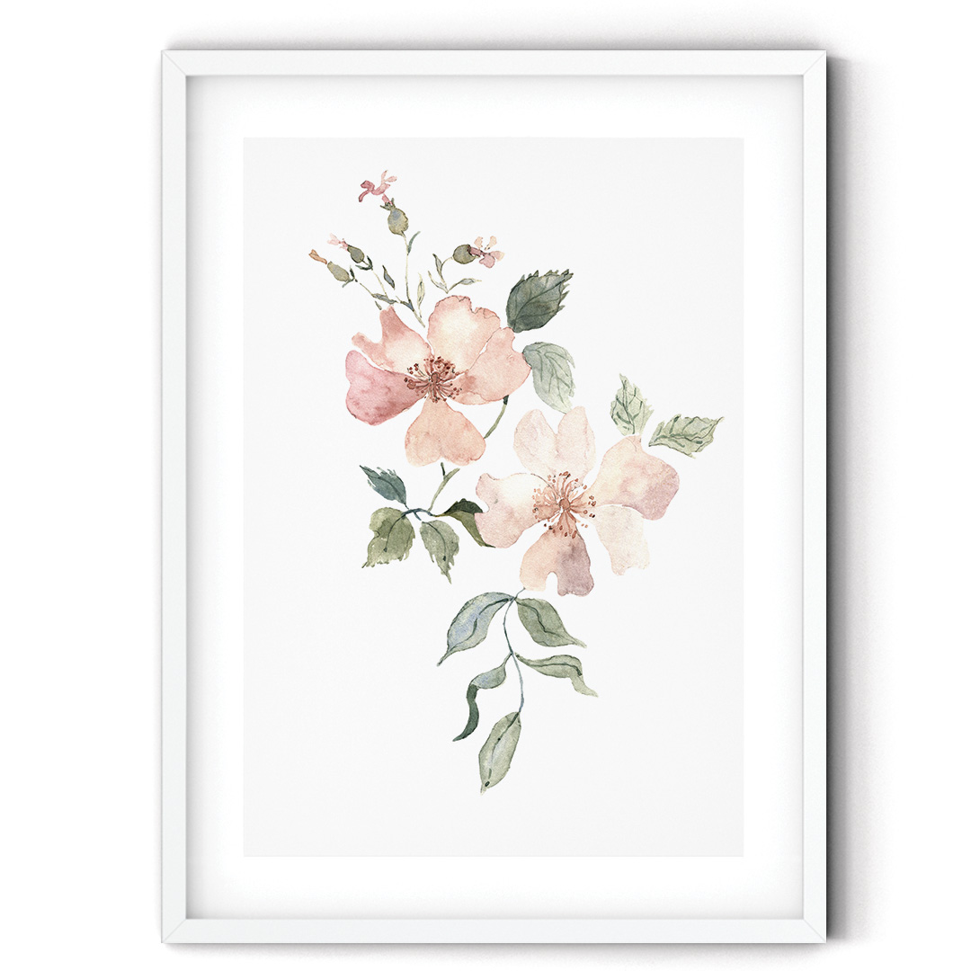 Plakat do pokoju dziecka Magiczny Ogród - beż