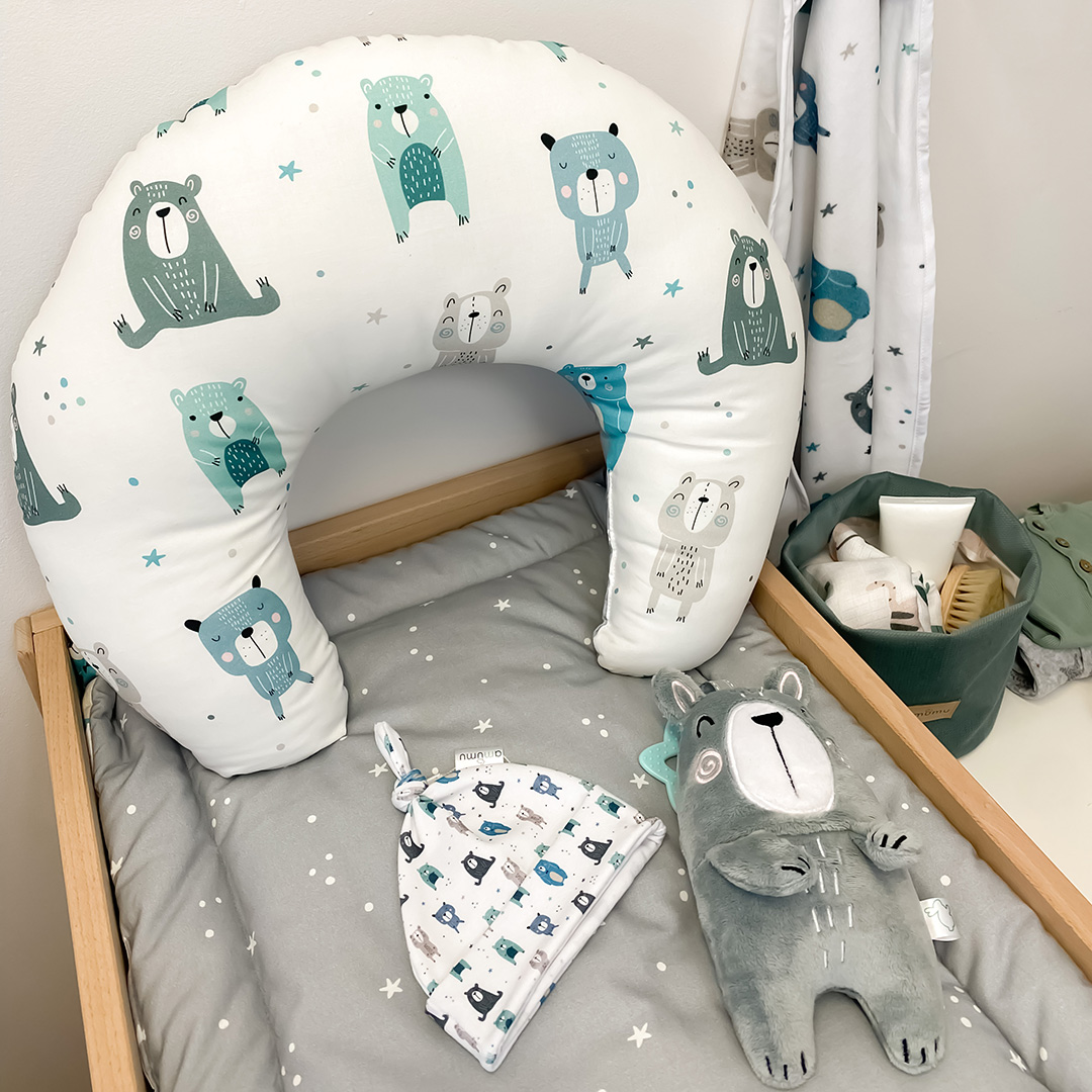 Poduszka do karmienia Pastelowe Misie gallery 1