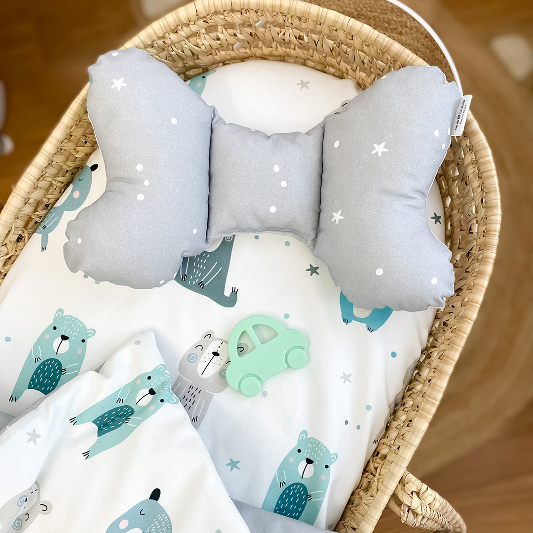 Prześcieradło do gondoli/kosza mojżesza Gwiazdki gallery 1