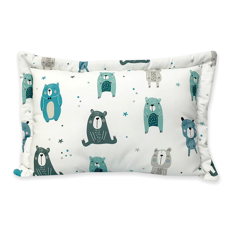 Poduszka starszaka do pościeli Pastelowe Misie