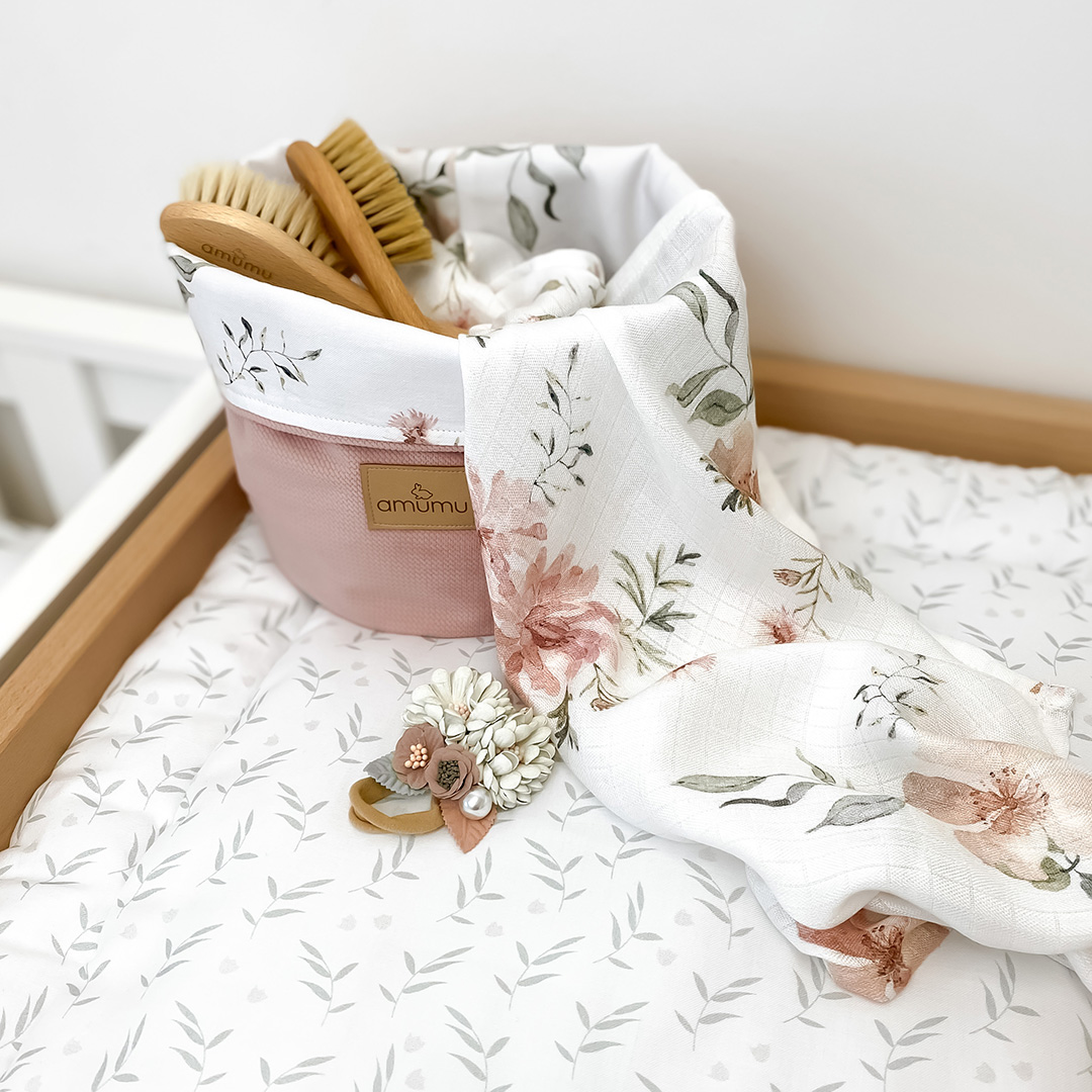 Otulacz muślinowy dla niemowląt Magiczny Ogród gallery 3