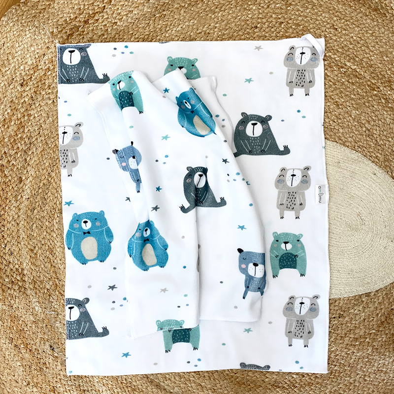 Ręczniki do buzi i rąk dla dzieci Miś Henry gallery 1