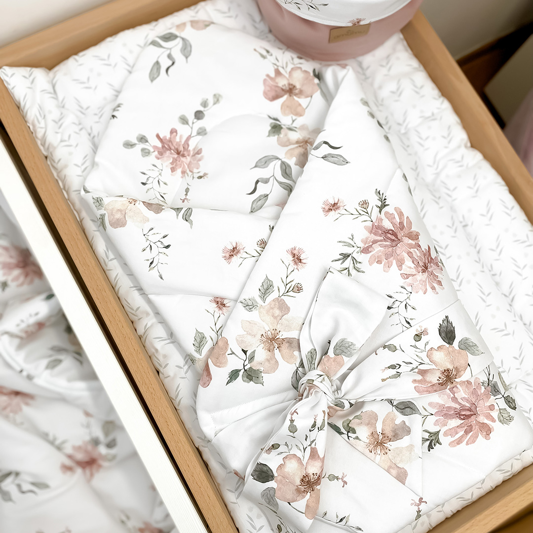 Rożek niemowlęcy bawełniany Magiczny Ogród gallery 2