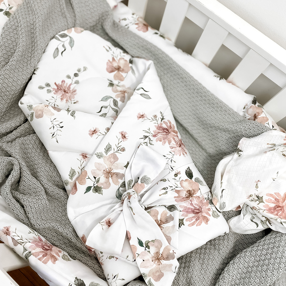 Rożek niemowlęcy bawełniany Magiczny Ogród gallery 1