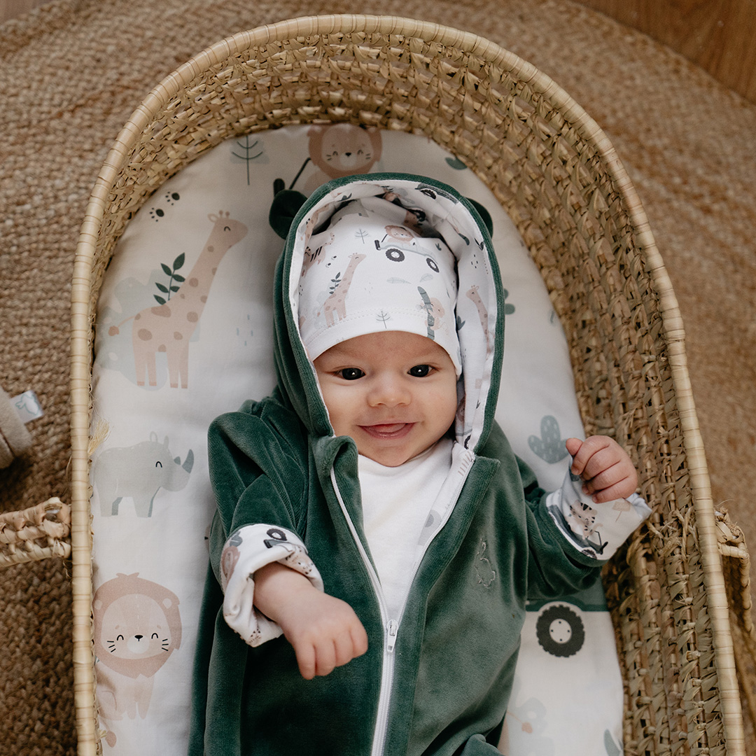 Kombinezon niemowlęcy welurowy Safari gallery 10