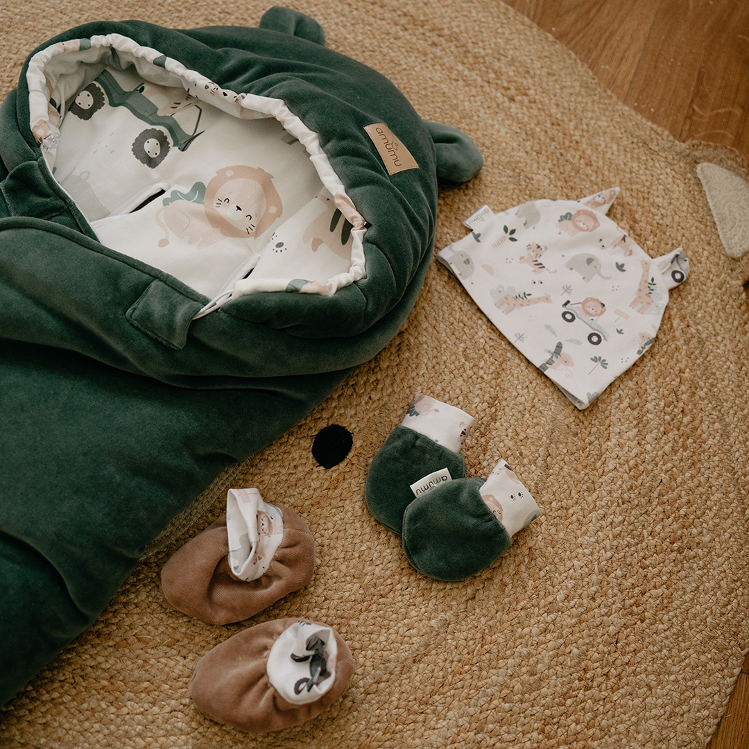 Buciki niechodki niemowlęce Safari latte gallery 5