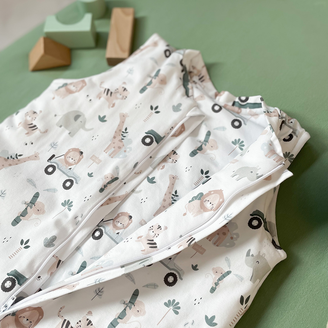 Śpiworek z nogawkami Pastelowe Misie 1-2 lata - 2.5 TOG gallery 2