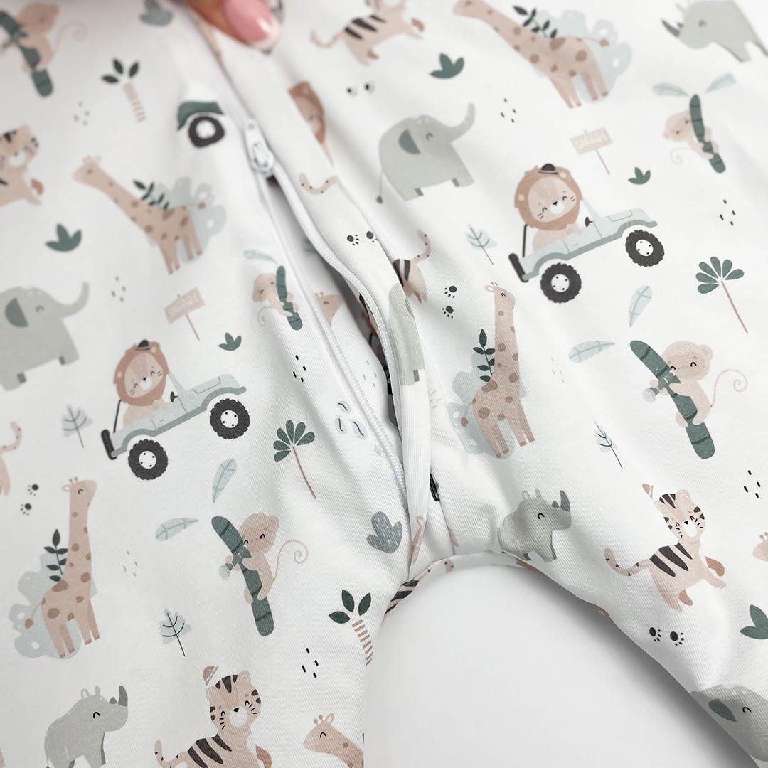 Śpiworek z nogawkami Pastelowe Misie 1-2 lata - 2.5 TOG gallery 6