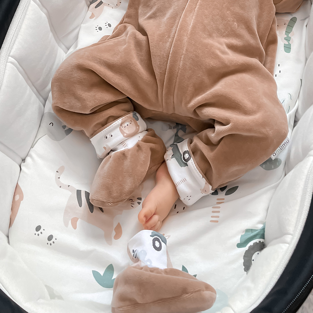 Buciki niechodki niemowlęce Safari latte gallery 4