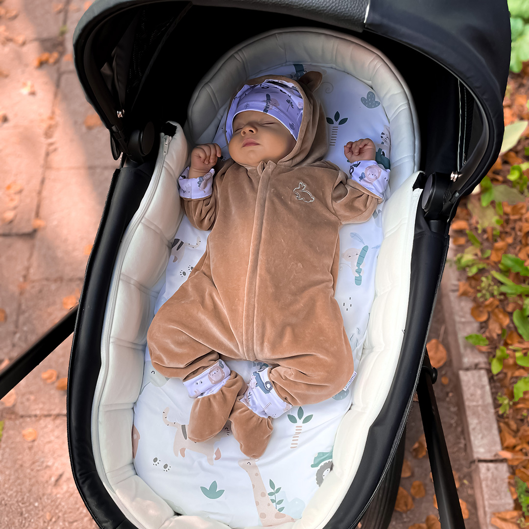 Buciki niechodki niemowlęce Safari latte gallery 3