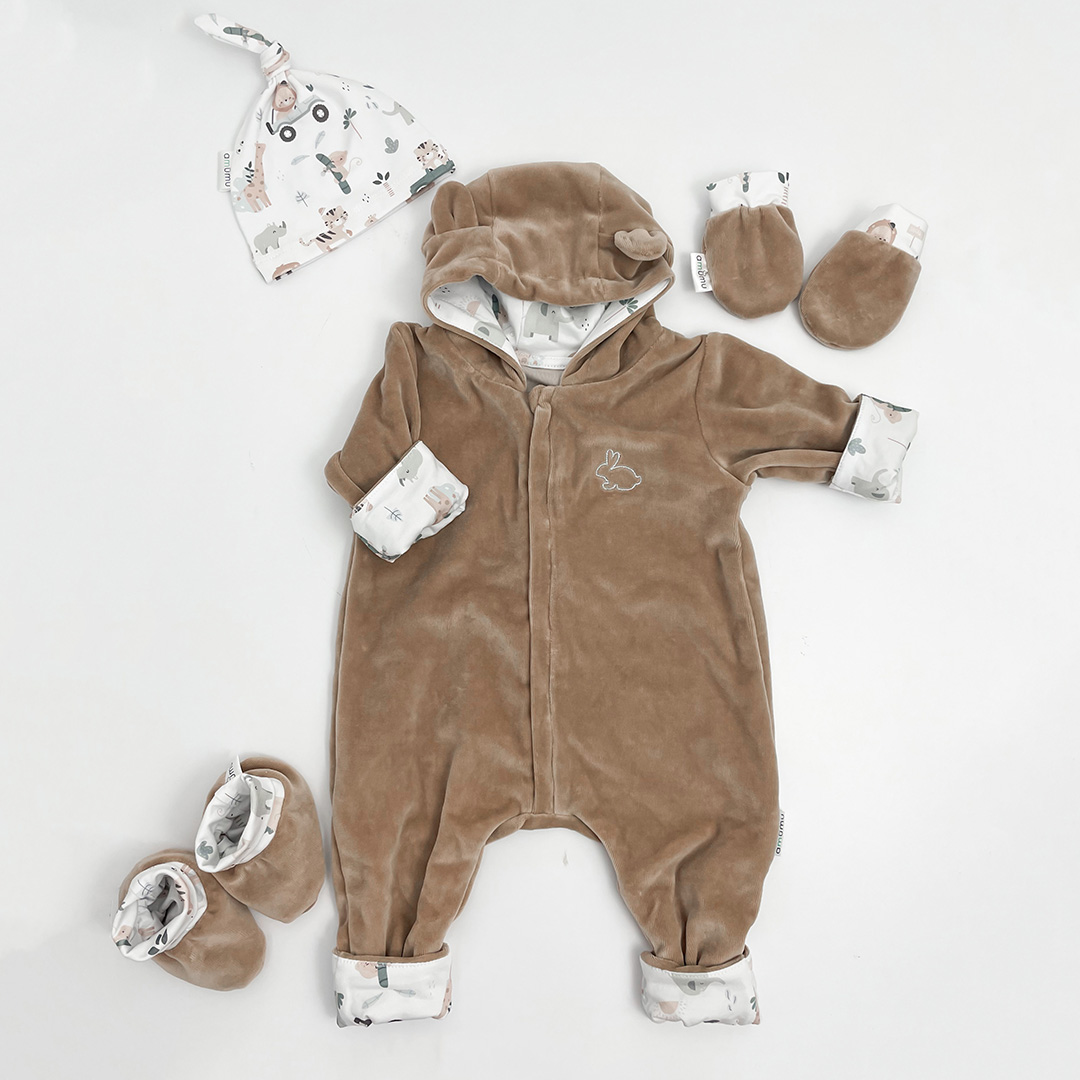 Rękawiczki niemowlęce Safari latte gallery 4