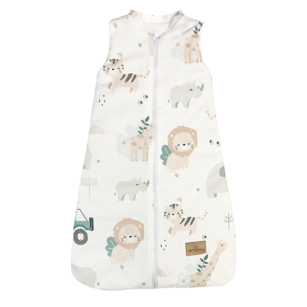 Śpiworek do spania dla niemowlaka 2.5 TOG Safari 6-12 M