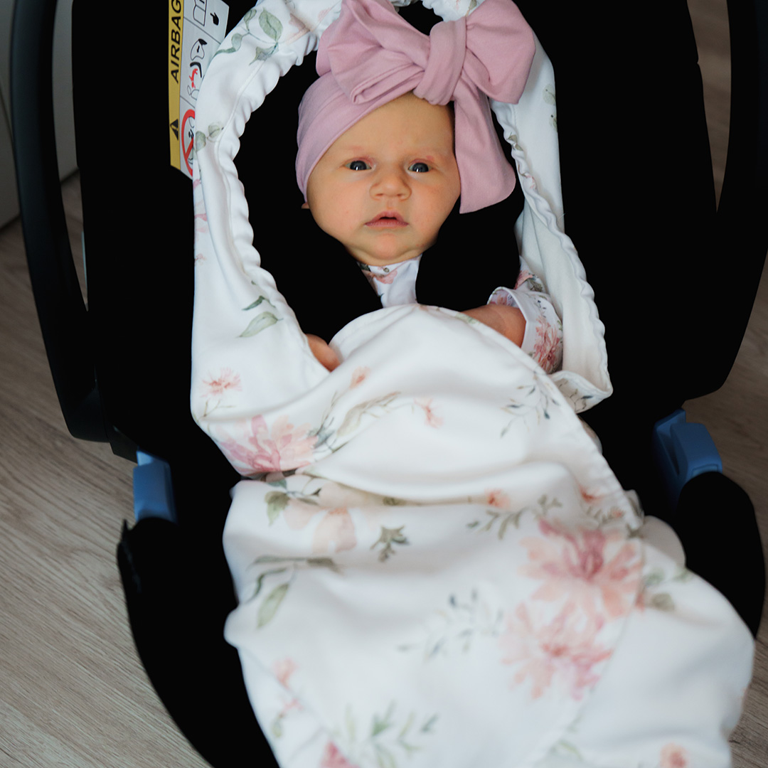 Otulacz do fotelika letni Magiczny Ogród gallery 3