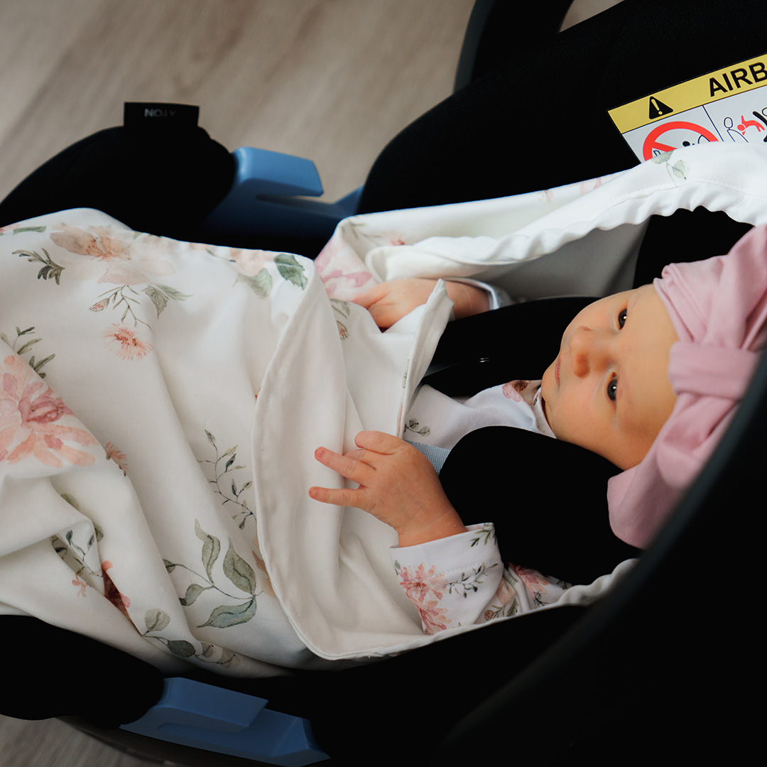 Otulacz do fotelika letni Magiczny Ogród gallery 4