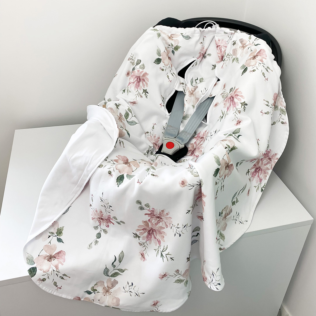 Otulacz do fotelika letni Magiczny Ogród gallery 5