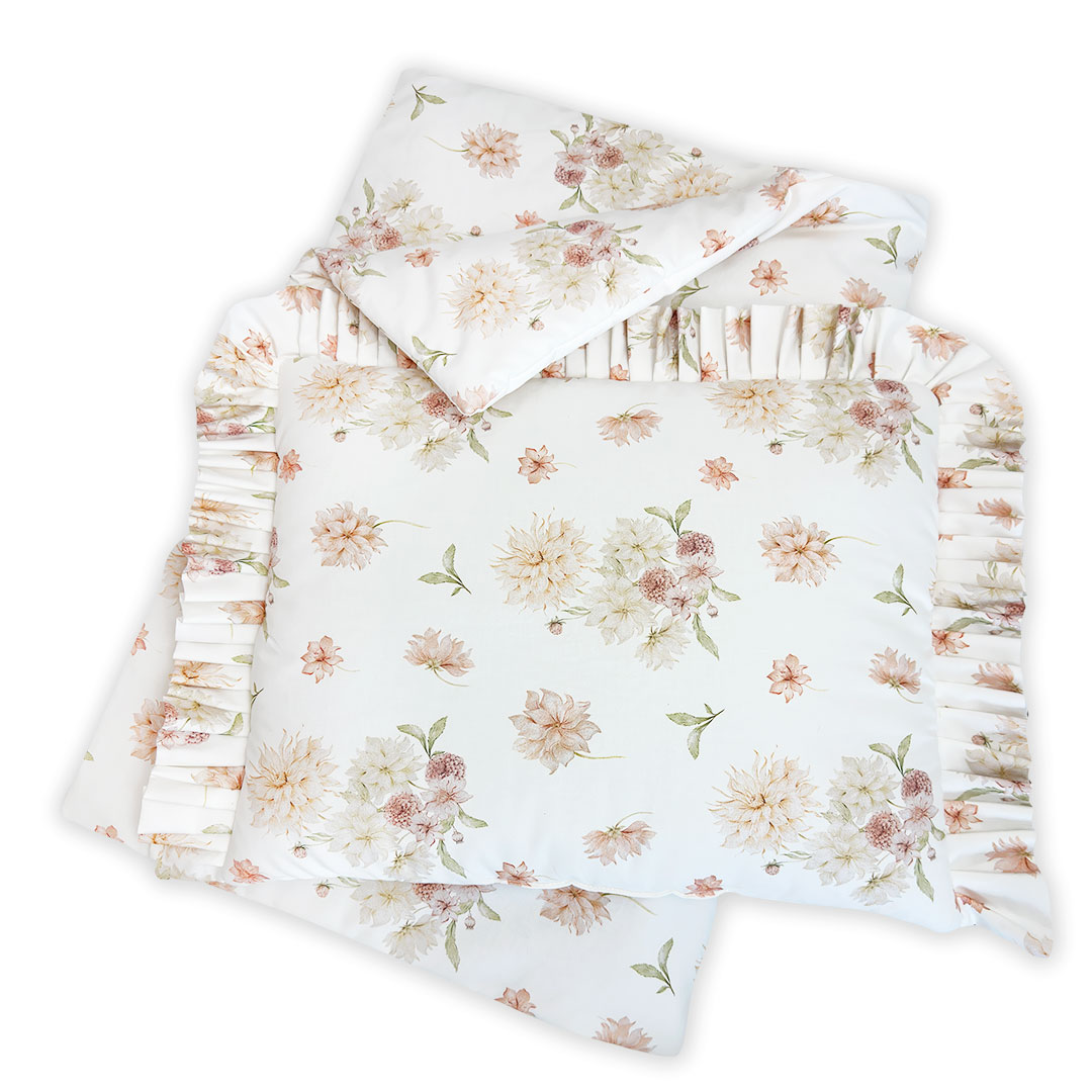 Pościel z wypełnieniem dla dzieci Zaczarowane Dalie L - 100x135