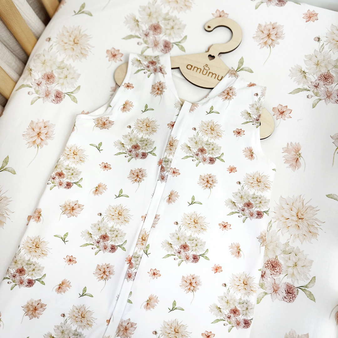 Śpiworek z nogawkami Zaczarowane Dalie 1-2 lata - 1.0 TOG gallery 1