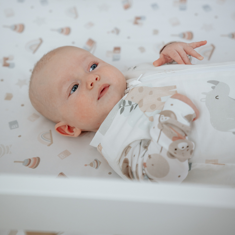 Śpiworek do spania dla noworodka 2.5 TOG Safari 0-2 M gallery 9