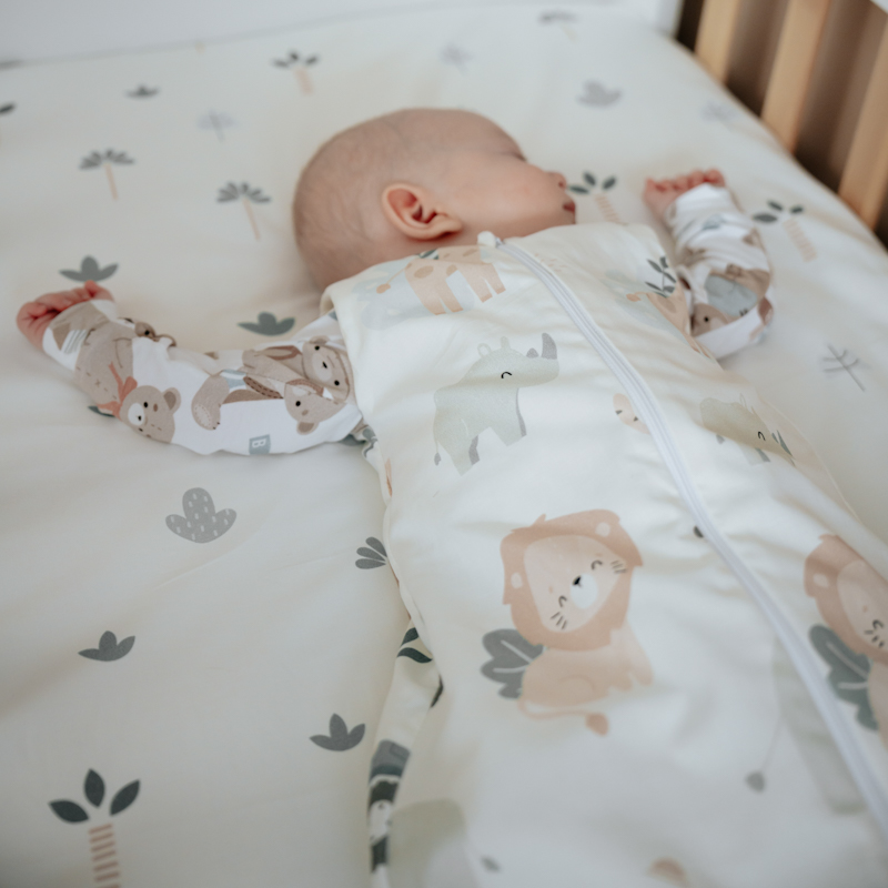 Śpiworek do spania dla noworodka 2.5 TOG Safari 0-2 M gallery 2