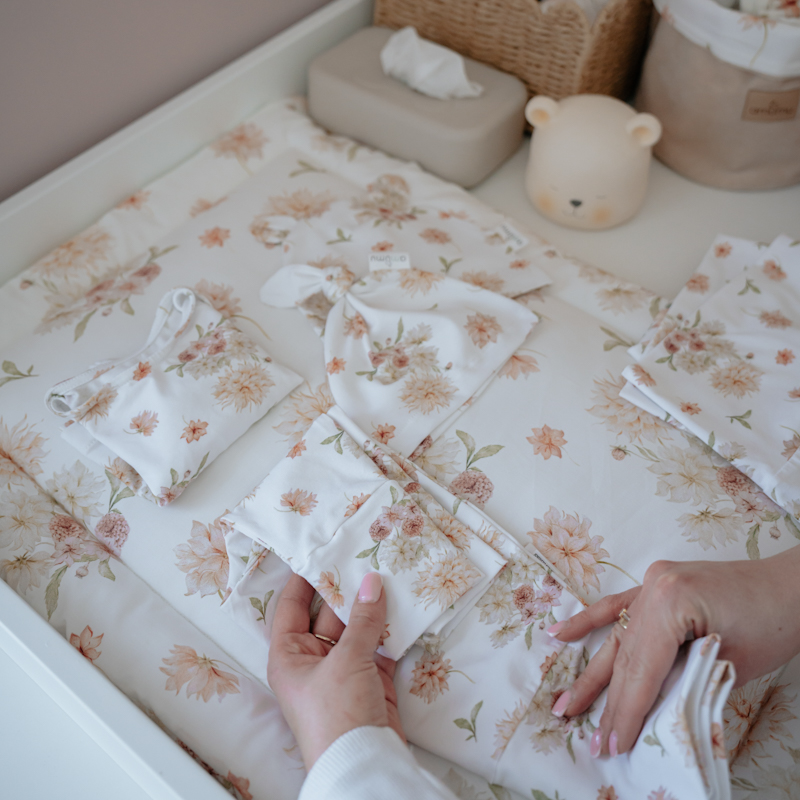 Spodenki niemowlęce legginsy Zaczarowane Dalie gallery 7