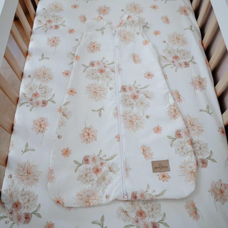 Śpiworek do spania dla niemowlaka 1.0 TOG Zaczarowane Dalie 3-6 M gallery 4