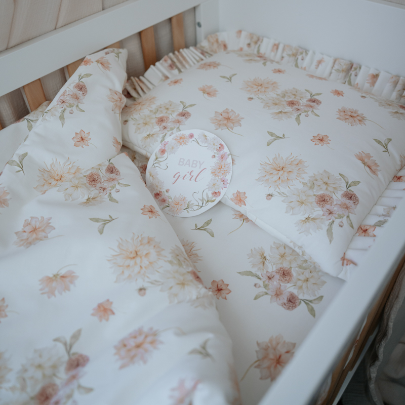 Pościel z wypełnieniem dla dzieci Zaczarowane Dalie L - 100x135 gallery 1