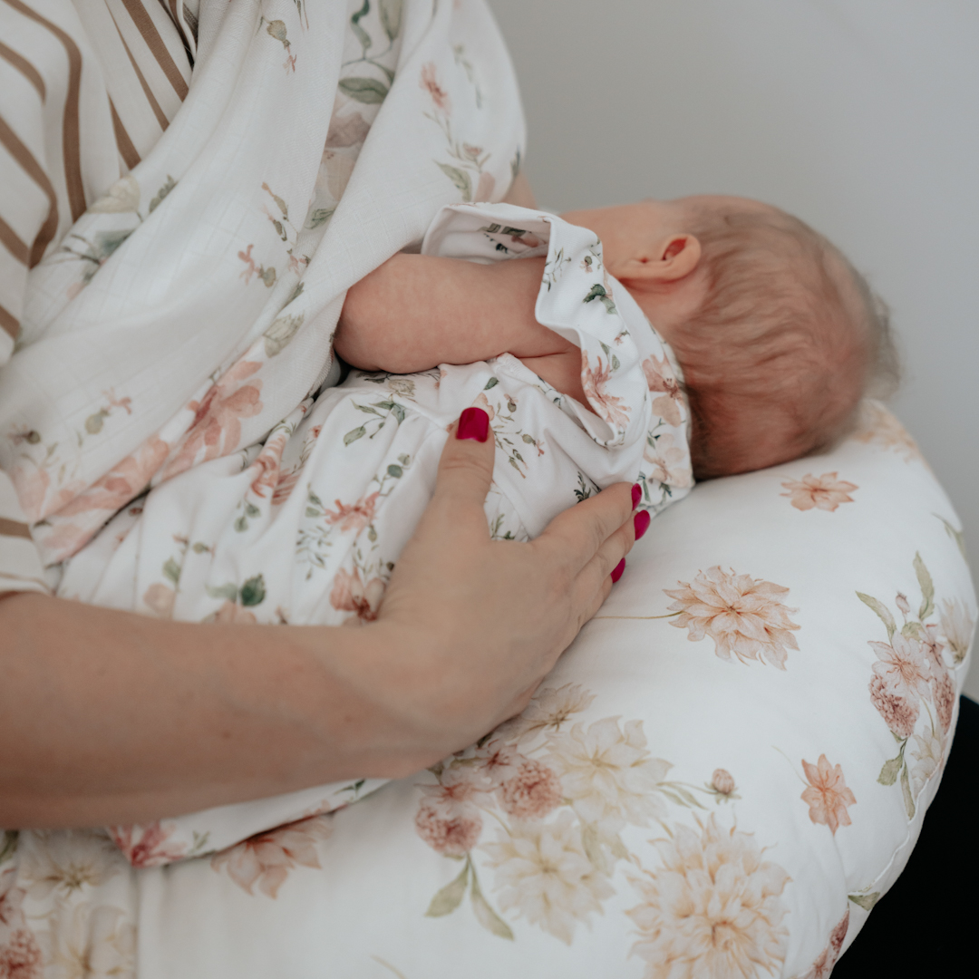 Poduszka do karmienia Zaczarowane Dalie gallery 3