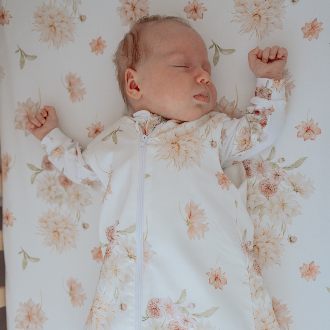 Śpiworek do spania dla noworodka 1.0 TOG Zaczarowane Dalie 0-2 M gallery 3