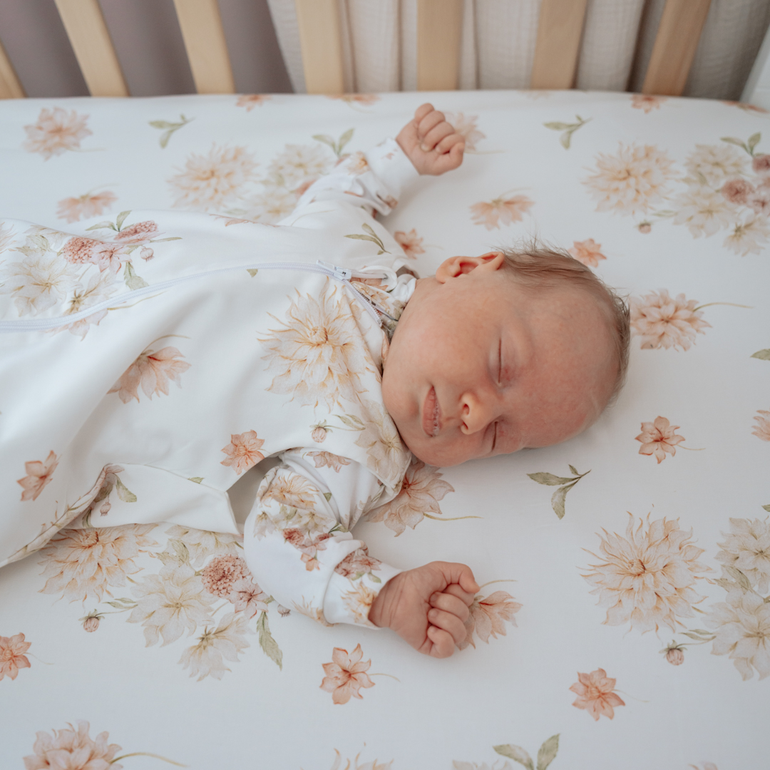 Śpiworek do spania dla niemowlaka 1.0 TOG Zaczarowane Dalie 3-6 M gallery 3