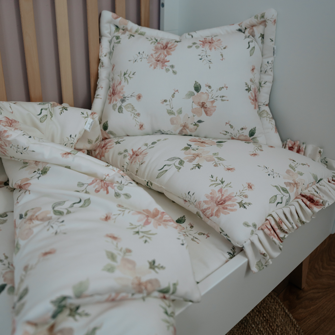 Prześcieradło z gumką do łóżeczka Magiczny Ogród 70x140 cm OUTLET gallery 2